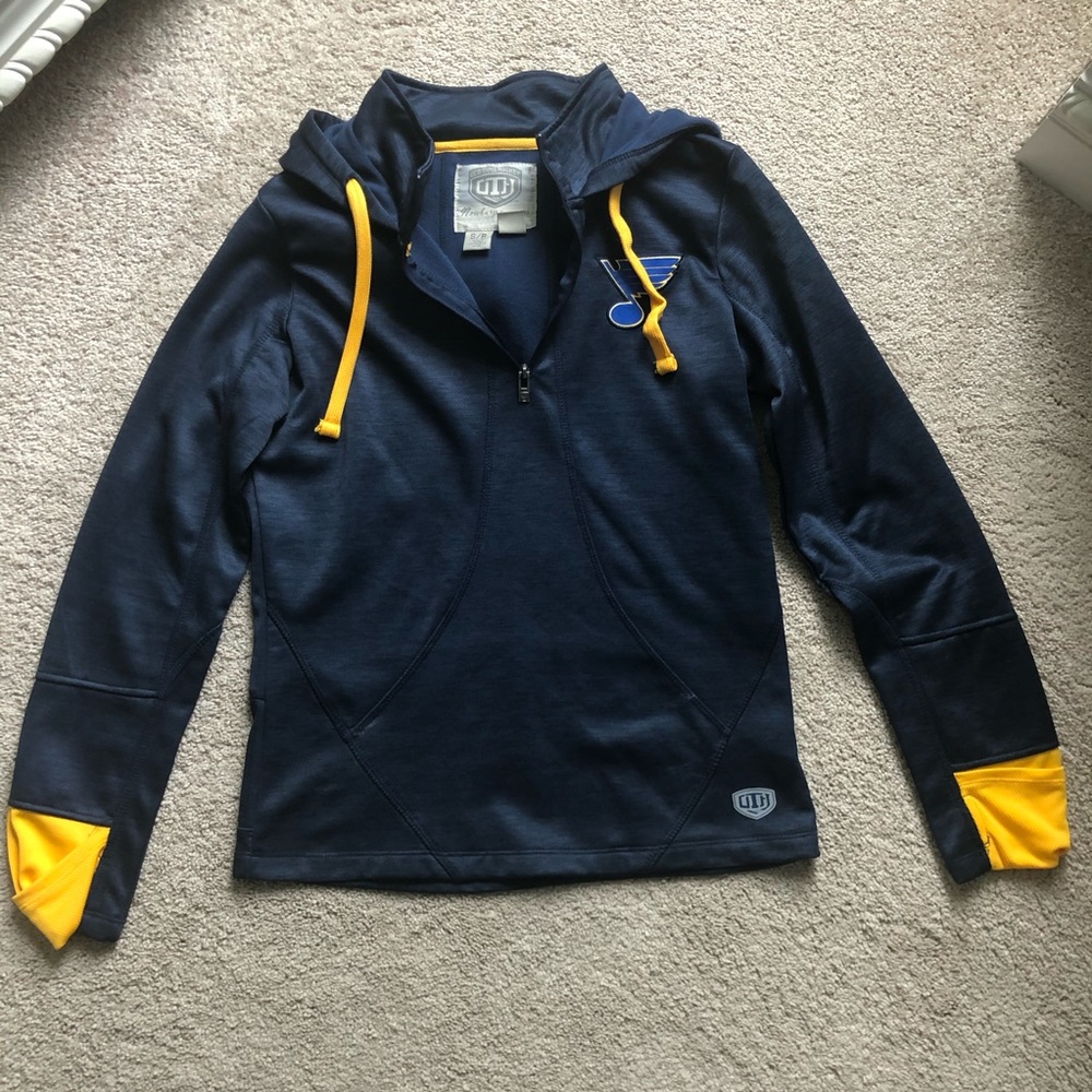 St.Louis Blues Quarterzip Hoodie Women’s
